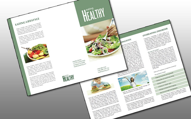 Eating Healthy Brochure