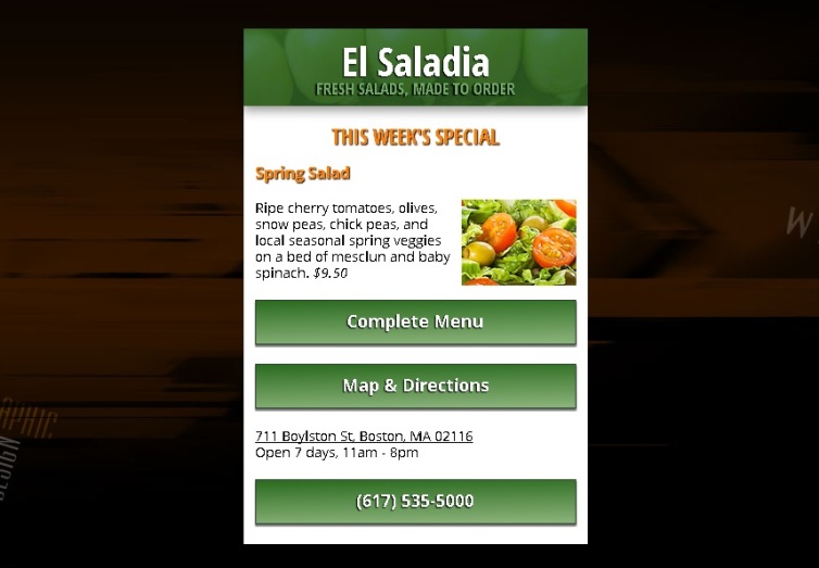 El Saladia. Fresh Salads, Made to Order!